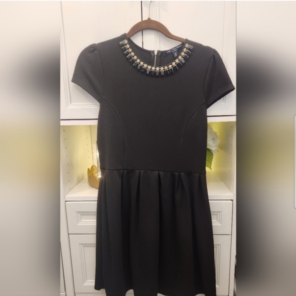 One Clothing Black Bewjewled Dress